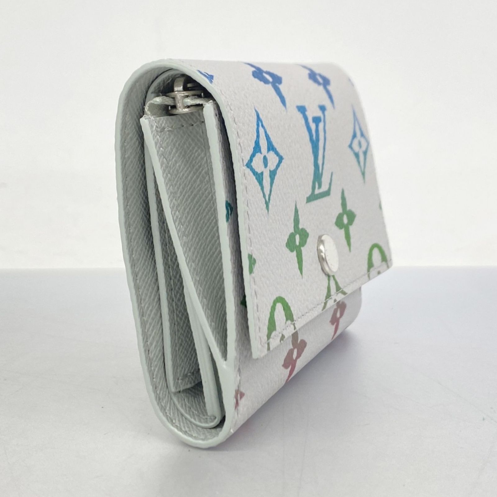 LOUIS VUITTON 三つ折り財布 ヴィクターウォレット マルチカラー LOUIS VUITTON 三つ折り財布 ヴィクターウォレット マルチカラー