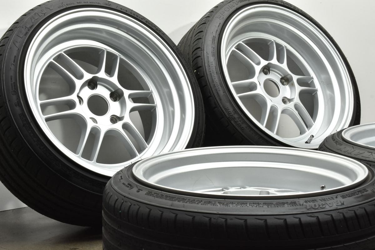 超深リム】Rayone Racing 562 17in 9J +15 PCD114.3 APTANY 215/40R17