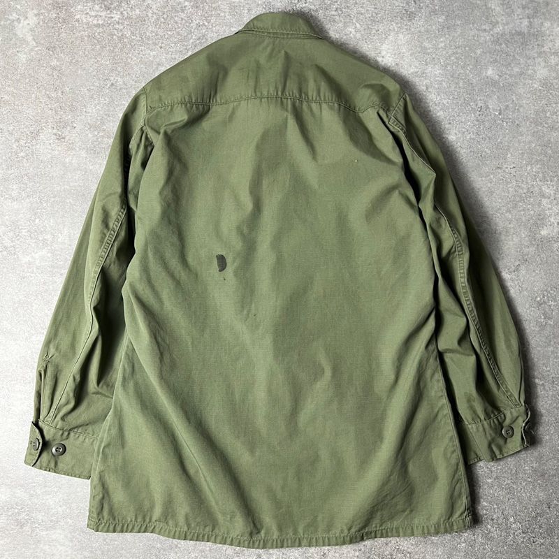 60s 68年製 US ARMY 米軍実物 4th ジャングルファティーグ ジャケット 