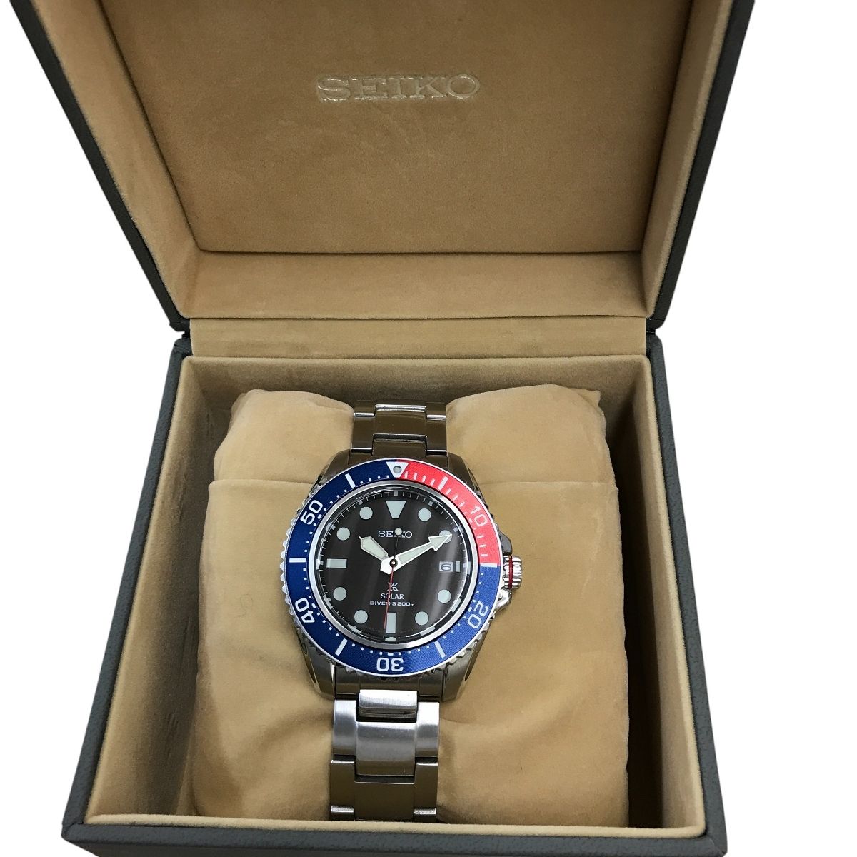 SEIKO セイコー プロスペックス Diver Scuba ダイバースキューバ ソーラー 箱 余りゴマ 良好 T10017237