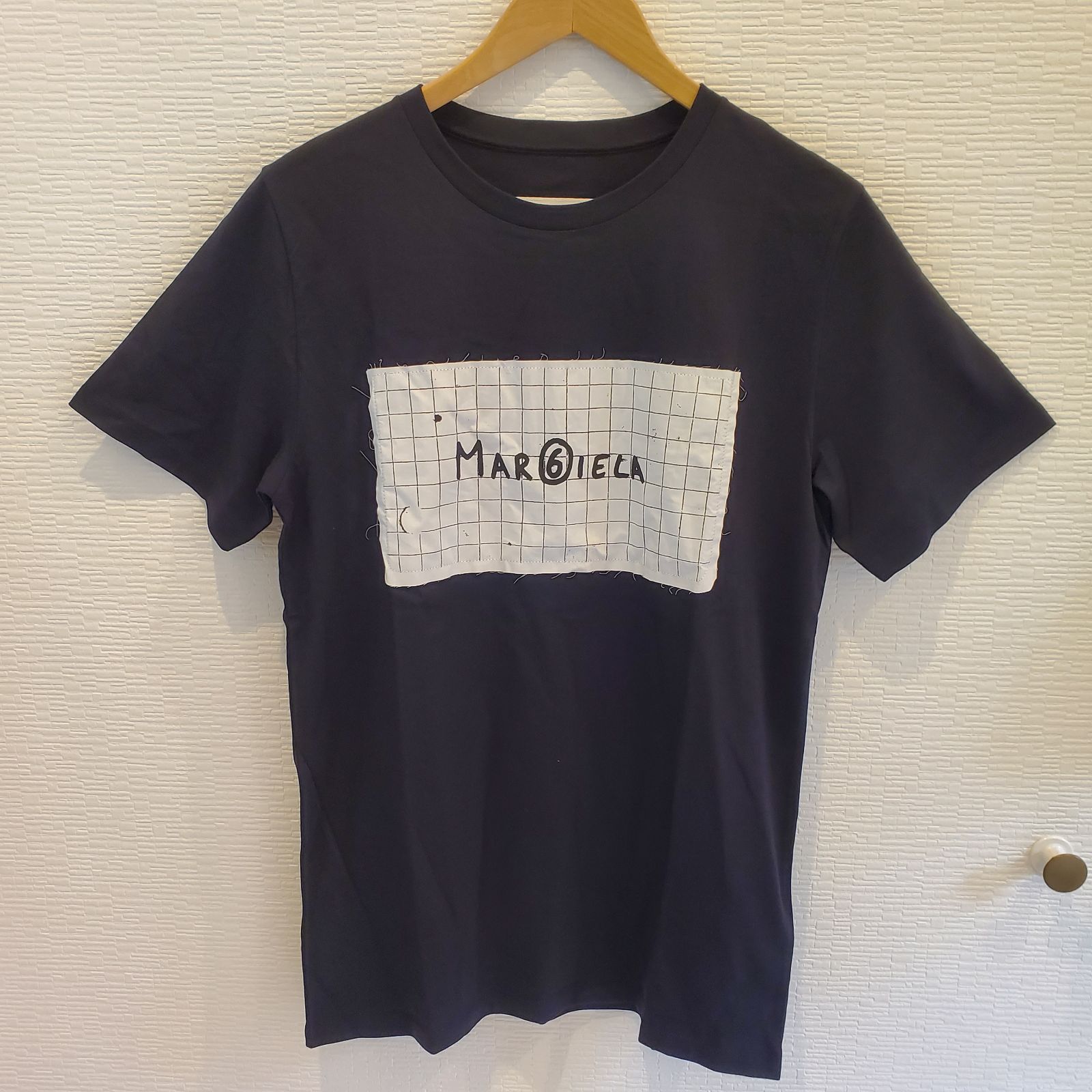 大人OK！キッズTシャツ◇MM6 Maison Margiela◇ロゴワッペン - メルカリ