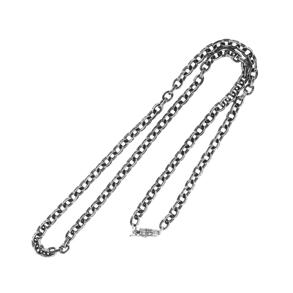 CHROME HEARTS クロムハーツ（原本無） ネックレス PAPER CHAIN R20inch ペーパー チェーン 20インチ ネックレス シルバー系【中古】