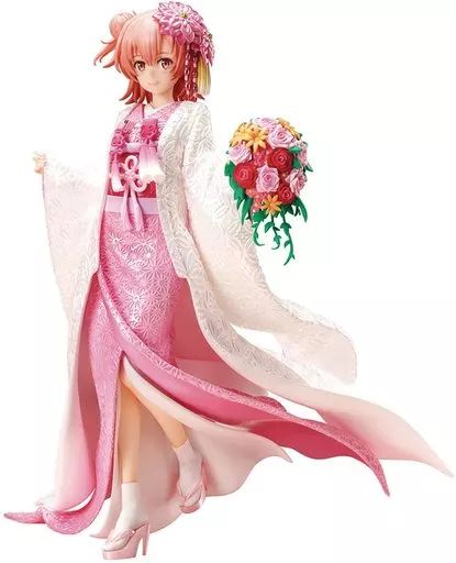 フリュー　やはり俺の青春ラブコメはまちがっている。由比ヶ浜結衣　白無垢　美品 中古】フィギュア [特典付き] 由比ヶ浜結衣 -白無垢- 「やはり俺の青春