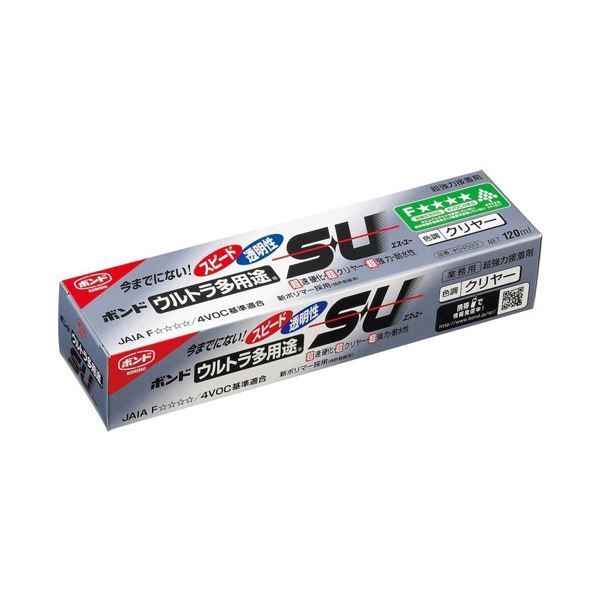 まとめ コニシ ウルトラ多用途SUクリヤー 120ml 04593 1本