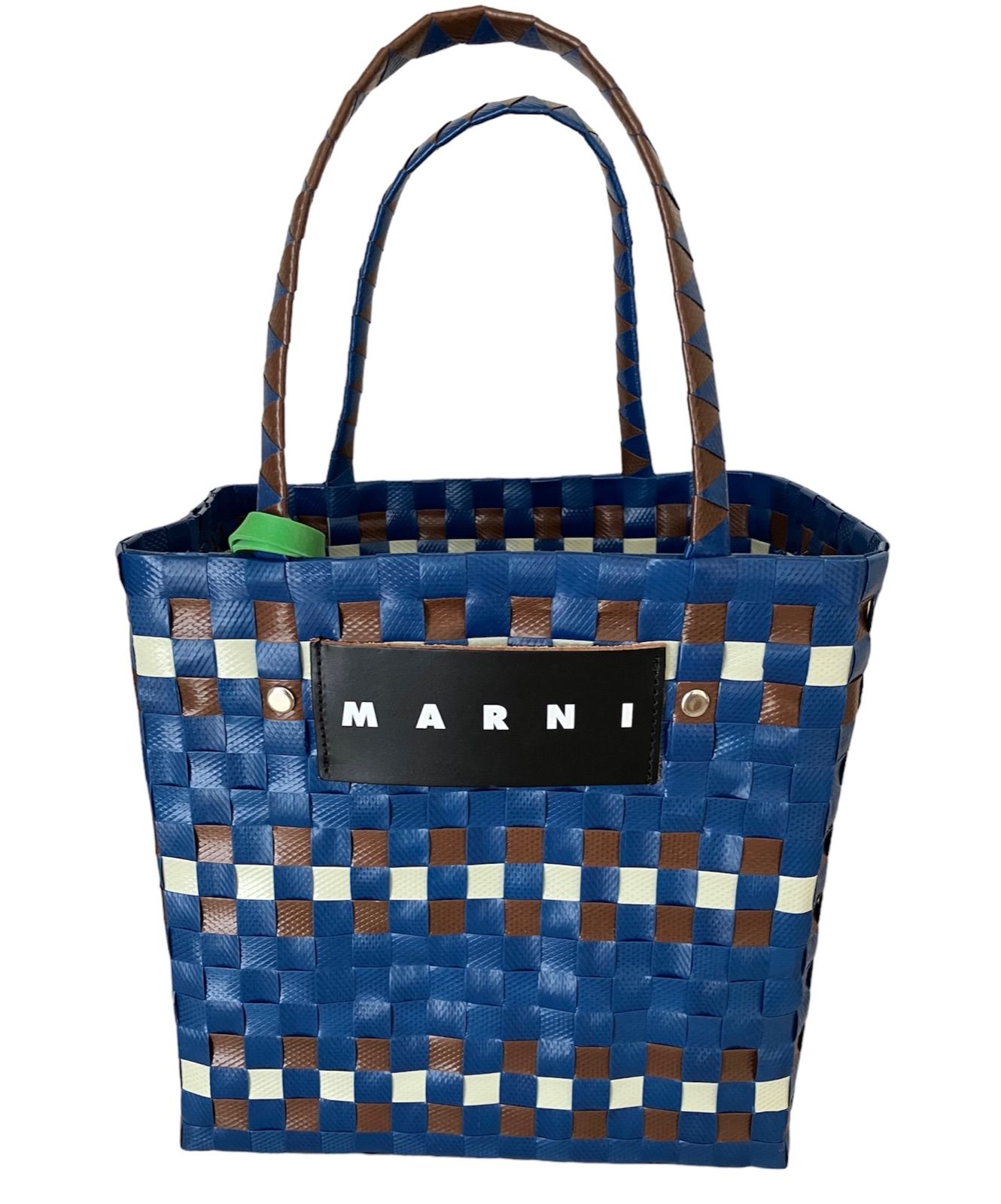 新品未使用 マルニ マーケット MARNI ミニバスケットバッグ