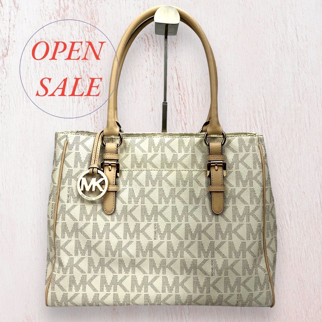 OPEN記念］マイケルコース MICHAEL KORS トートバッグ モノグラム
