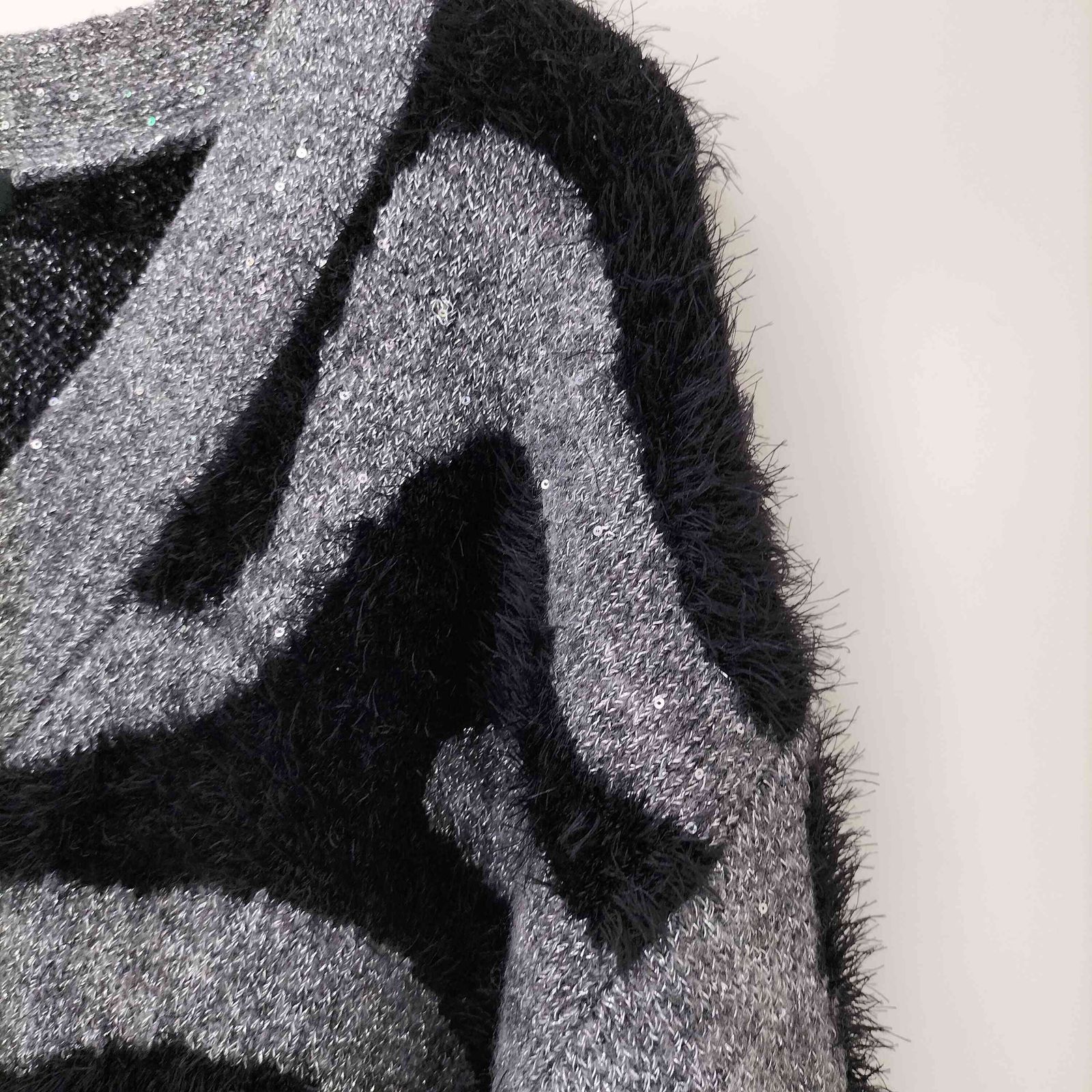 ハレ HARE 24AW イソザイラインスパンコールカーディガン メンズ JPN 