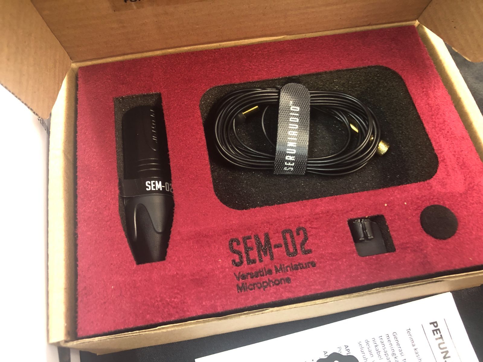 Seruniaudio / SEM-02 Microphone 本体・マイクのみ 【公式通販】