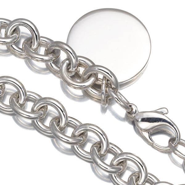 ティファニー リターントゥ ラウンドタグ ブレスレット シルバー925 TIFFANY & Co. ティファニー リターントゥ ラウンドタグ