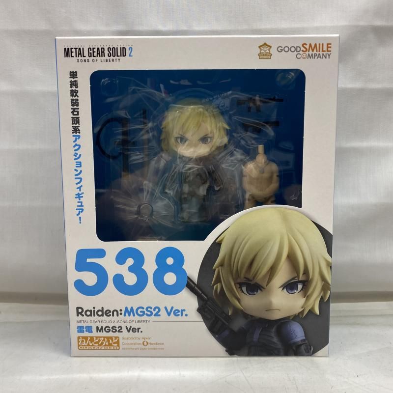 ねんどろいど 雷電 MGS2ver. 新品未開封品 中古】S未開封)ねんどろいど 雷電 MGS2 Ver. メタルギアソリッド