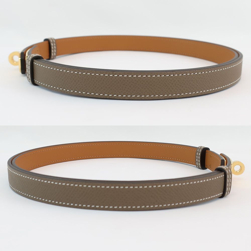 天白】【HERMES】エルメス ケリーベルト B刻印 2023年頃製造 