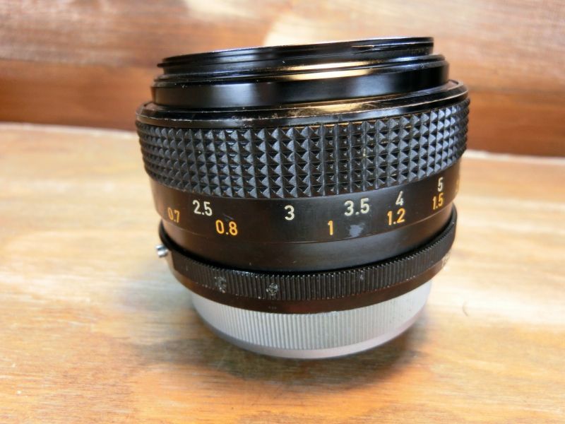 7484 良品 キヤノン CANON FD 55mm 1.2 S.S.C - メルカリ