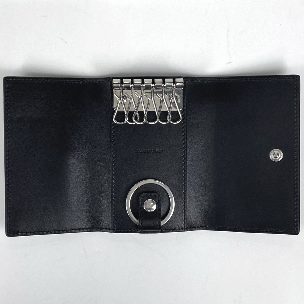新品・未使用⠀】CELINE 黒 レザー キーケース 【公式通販】