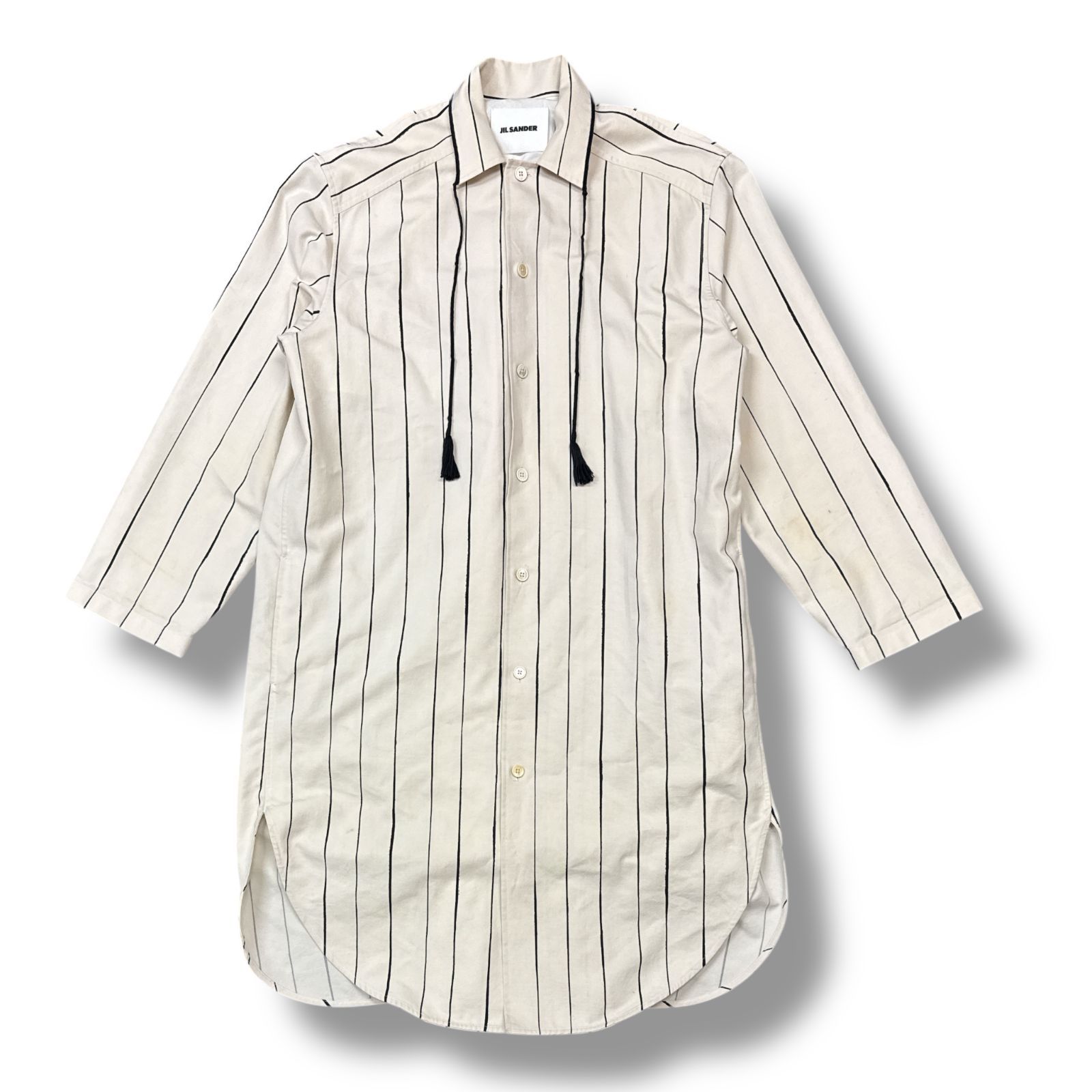 JIL SANDER ジルサンダー 民族衣装 ロングシャツ 40 JIL SANDER ジルサンダー 民族衣装 ロングシャツ 40