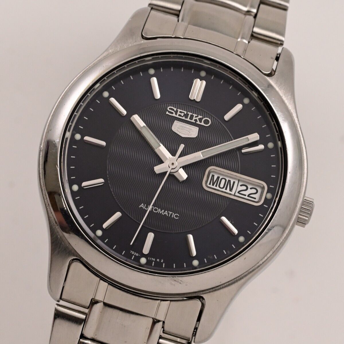 SEIKO】セイコー 5 Automatic 7S26-0080 Day/Date Black dial