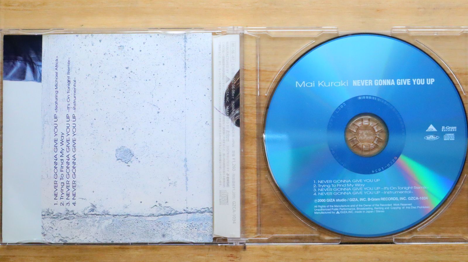 国内盤CD☆倉木麻衣/Mai Kuraki□ NEVER GONNA GIVE YOU UP