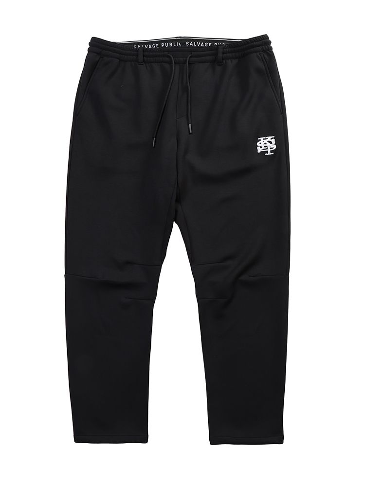 SALVAGE PUBLIC Kolepa サルベージ パブリックコレパ GOLF ロゴ刺繍 ダブルニット パンツ 3L-6L