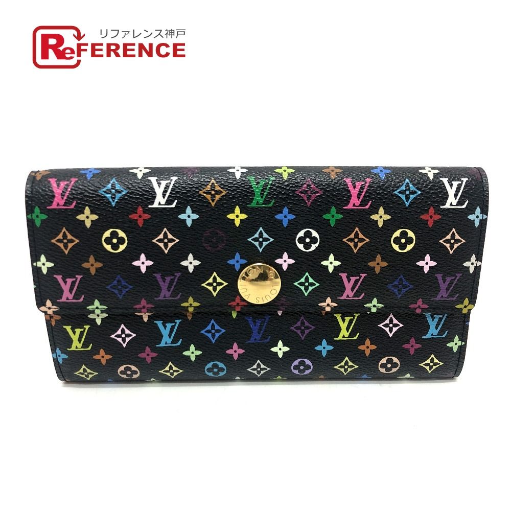 Louis Vuitton マルチカラー 長財布 LOUIS VUITTON ルイヴィトン 長財布 ポルトフォイユ サラ M93747