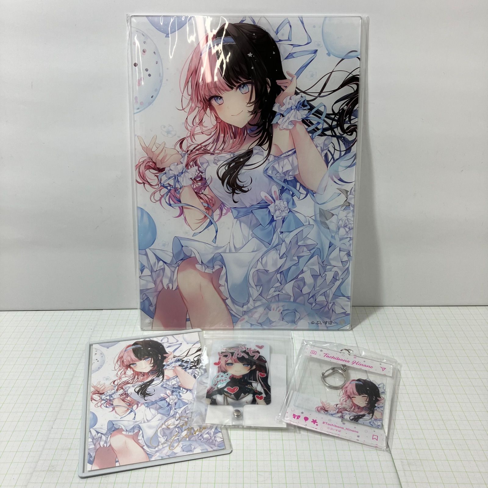 ぶいすぽ　橘ひなの　2周年グッズ　セット 瀬戸店】橘ひなの 2周年記念2022 グッズセット（フォトアクリル