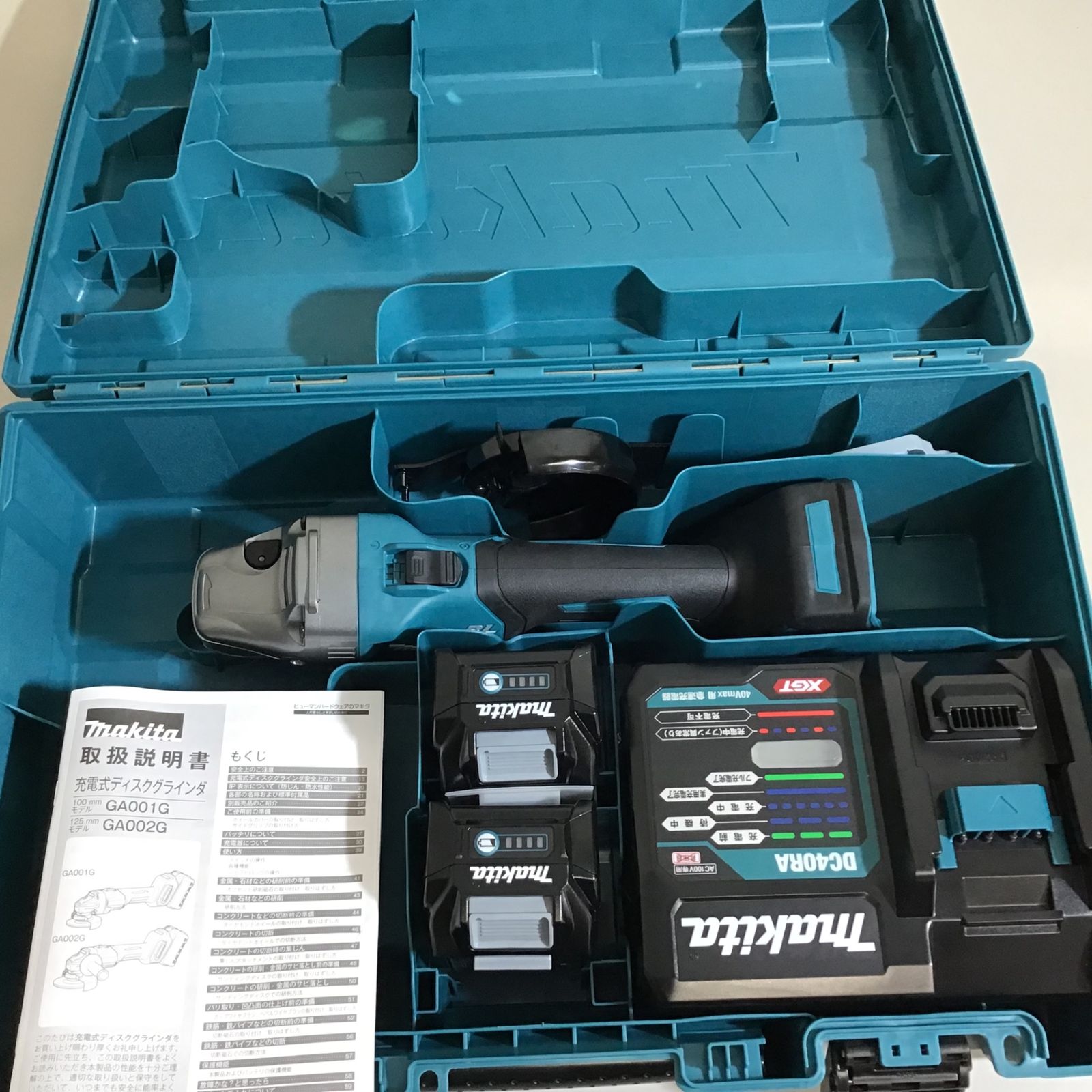 未使用品】☆マキタ makita 40V 100mmコードレスディスクグラインダ 