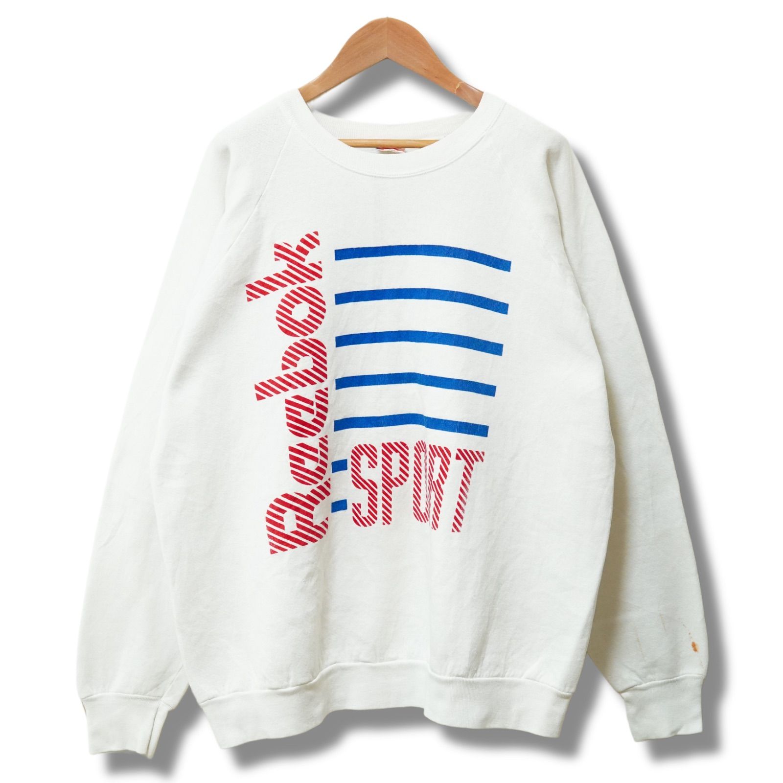 激レア フルーツオブザルーム Reebok スウェット XL ホワイト