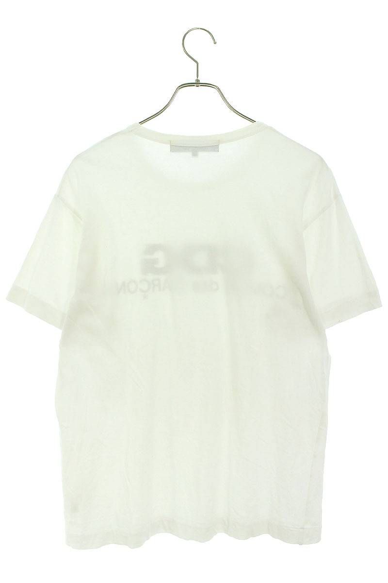 グッドデザインショップコムデギャルソン IH-T009 AD2018　ロゴプリントTシャツ メンズ L