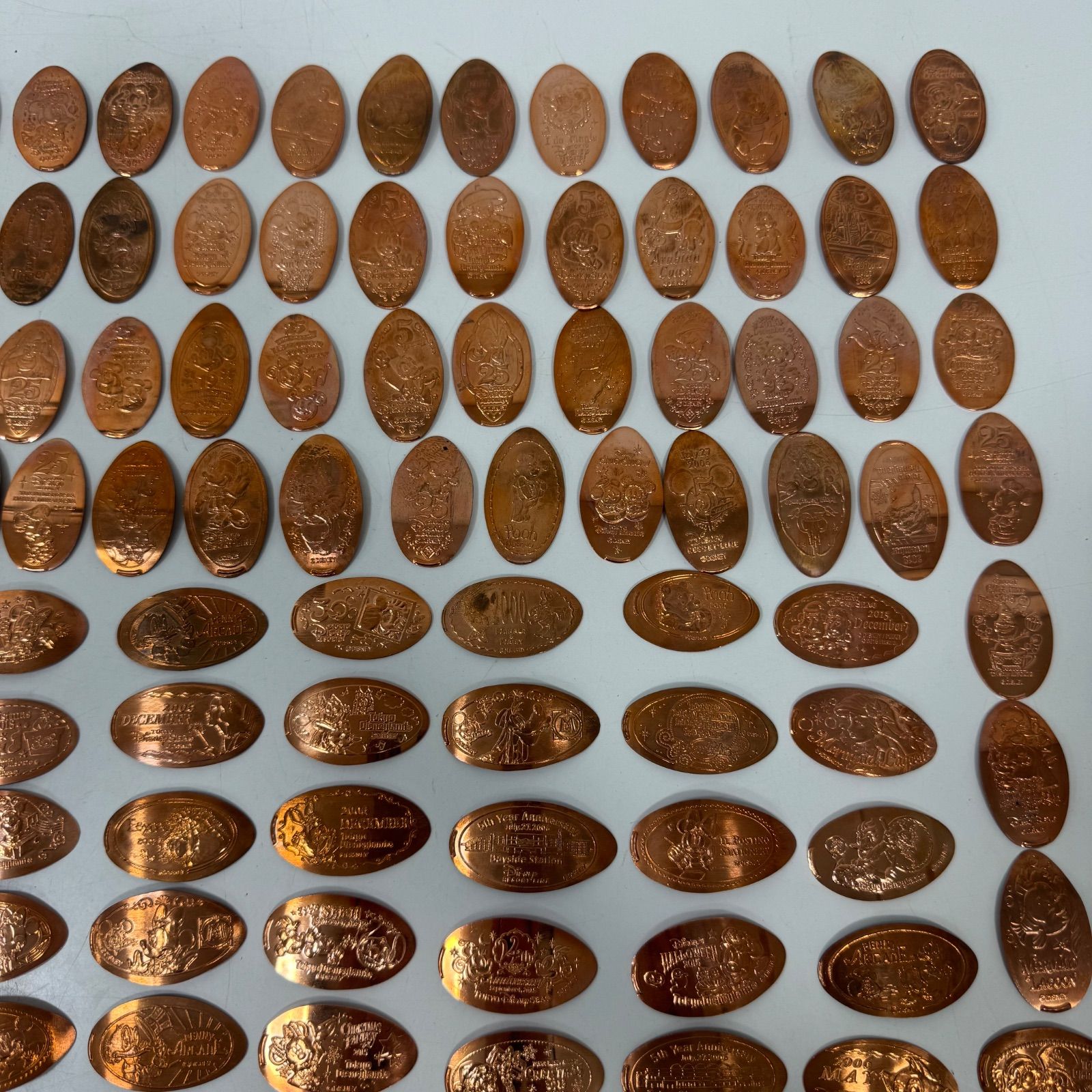 Disney ディズニー スーベニアメダル 181枚 約867g おまとめセット え