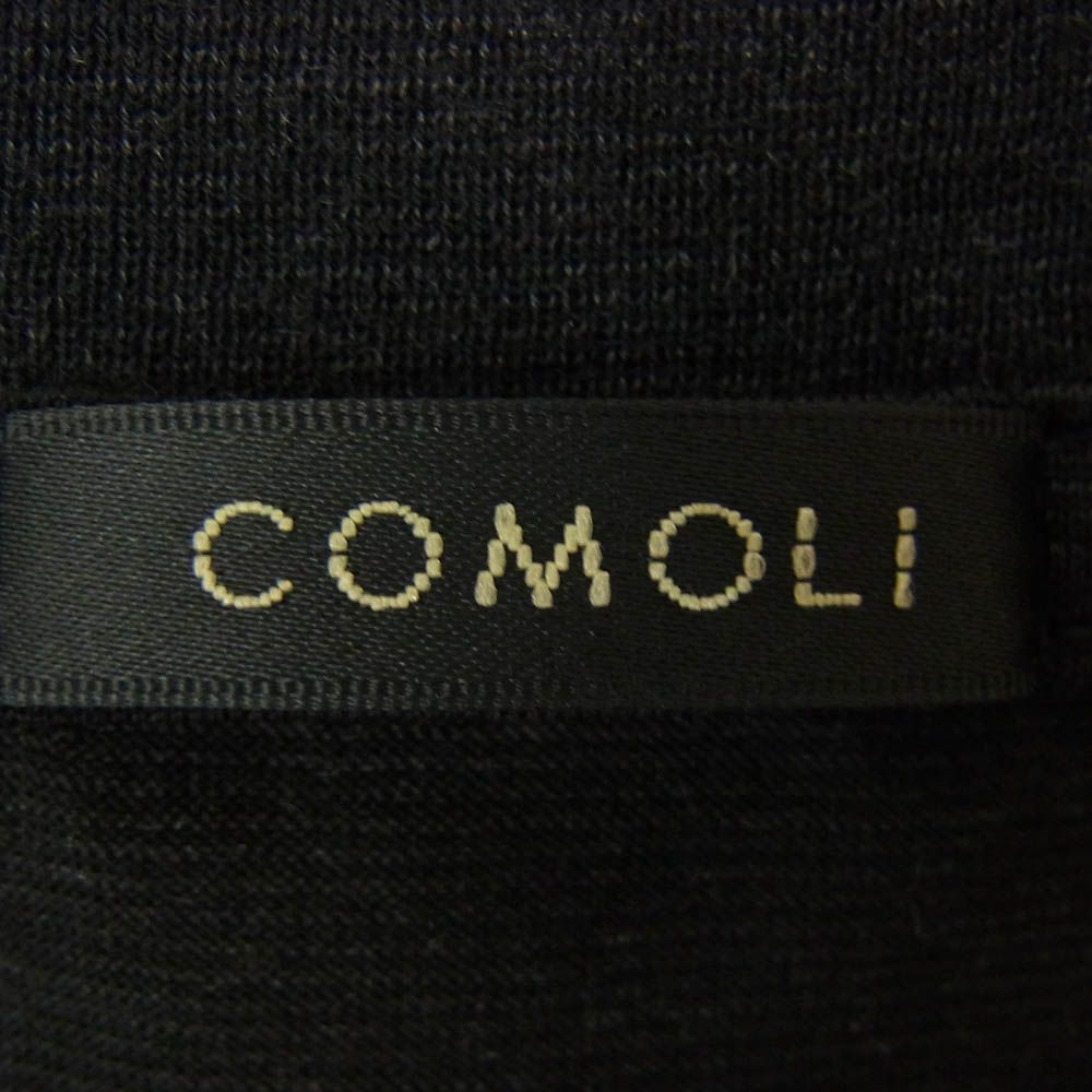 COMOLI コモリ 25SS B01-05015 サマーウール 長袖 クルー Tシャツ