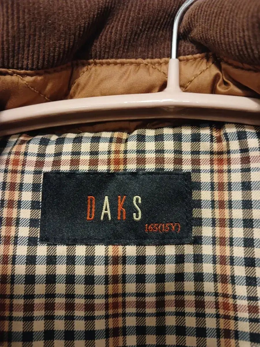 DAKS ダックス 正規品 トゥイーン キルティング ジャケット 165 15Y 成人女性 85 90