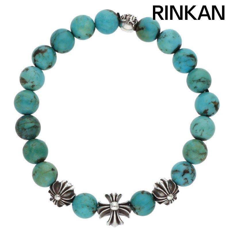 クロムハーツ 8mm BEAD|8mmビーズブレス 8mmターコイズビーズブレスレット メンズ 8ｍｍ