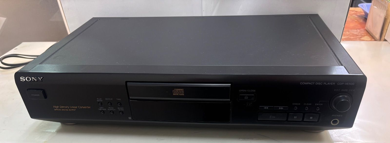 ◇SONY CDプレーヤー ディスクプレーヤー CDP-XE500 【公式通販】