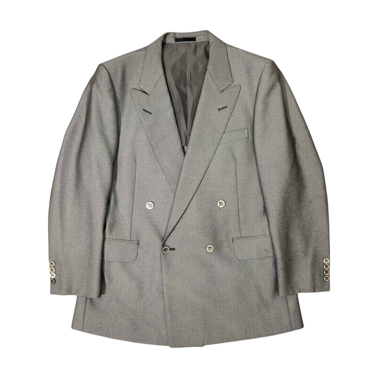 BURBERRY - バーバリーロンドン☆銀ボタン ダブルジャケット