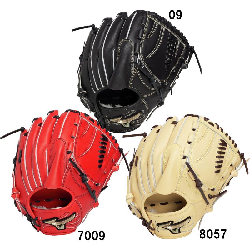 ミズノ MIZUNO 軟式用グローバルエリート Hselection SIGNA 投手用 サイズ12 野球 一般 軟式 グラブ グローブ 25AW 1AJGR33401 7009ラディッシュ
