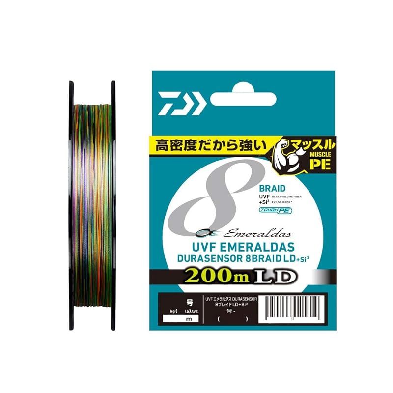 ダイワ(DAIWA) PEライン UVFエメラルダスデュラセンサー×8LD+Si2 0.6号 200m 5カラー