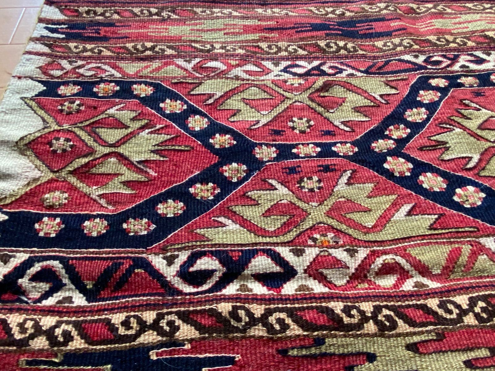 袋状 のオリジナル細かい織りと柄総草木染是非手に入れてください