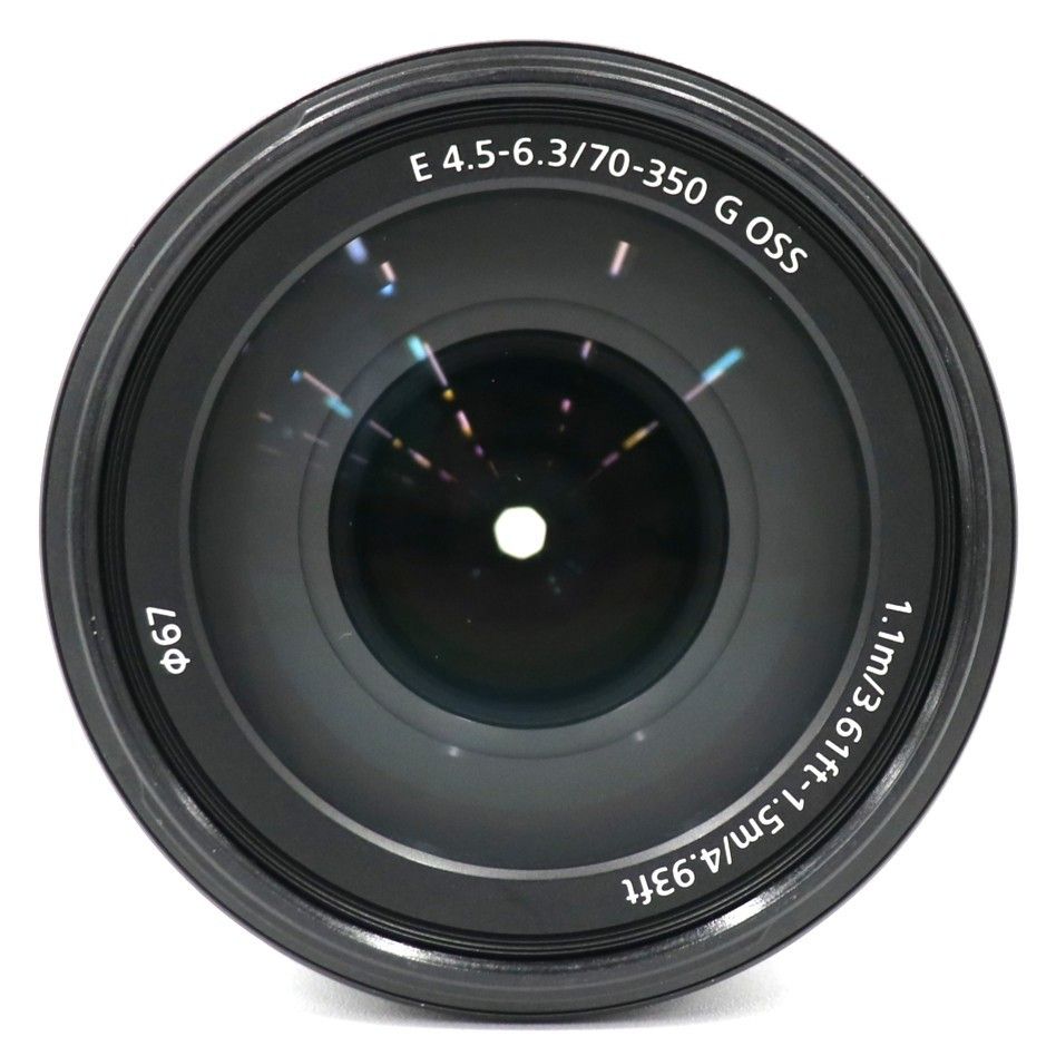中古 ソニー E 70-350mm F4.5-6.3 G OSS SEL70350G 望遠ズームレンズ
