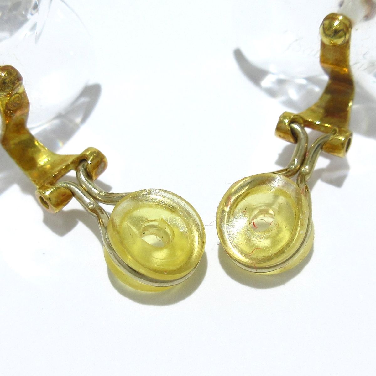 Baccarat(バカラ) イヤリング オルテンシア K18YG×クリア