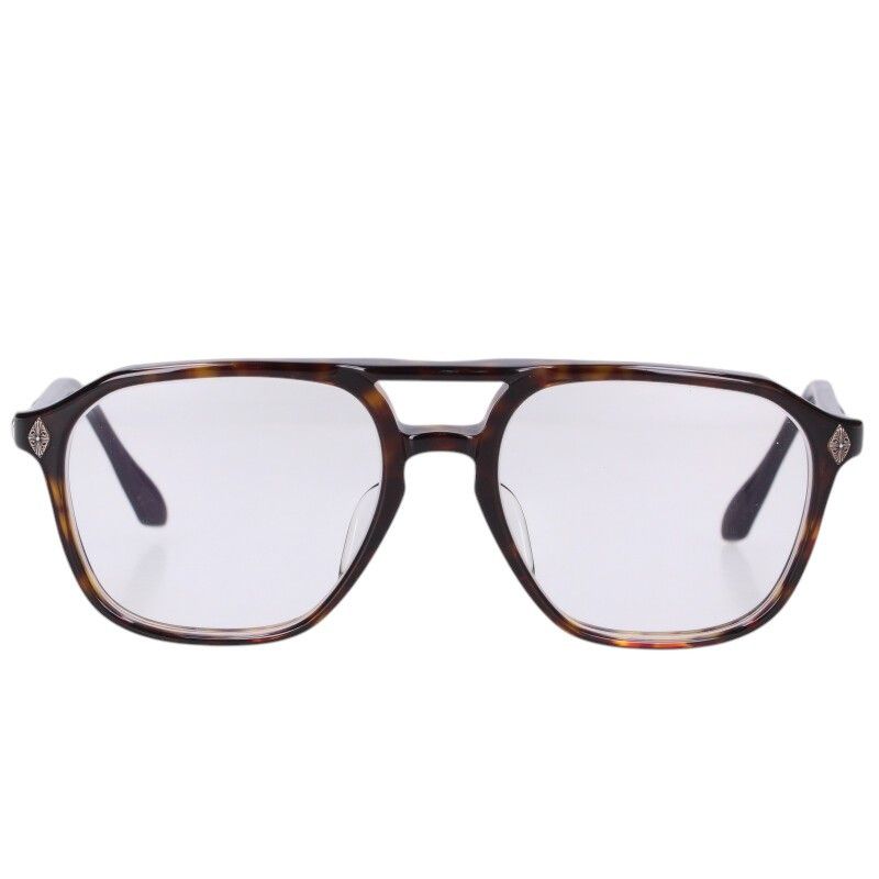 クロムハーツ ZIPHER サイドフレアニーテンプルクリアフレーム  