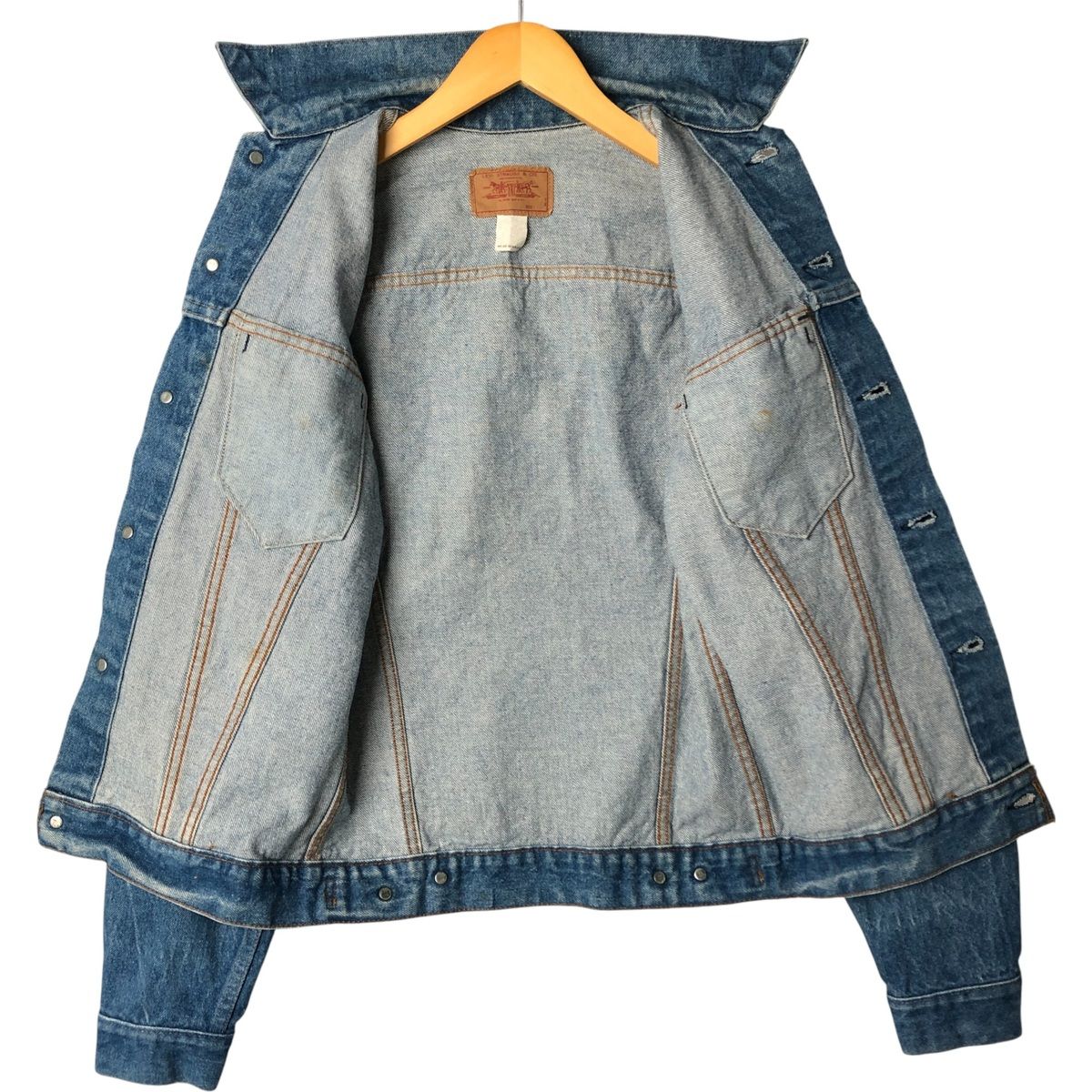 希少◎Levi's 71205-0217 70s USA製 サイズ46L 古着 70~80年代 リーバイス Levi's 71205-0217 デニムジャケット