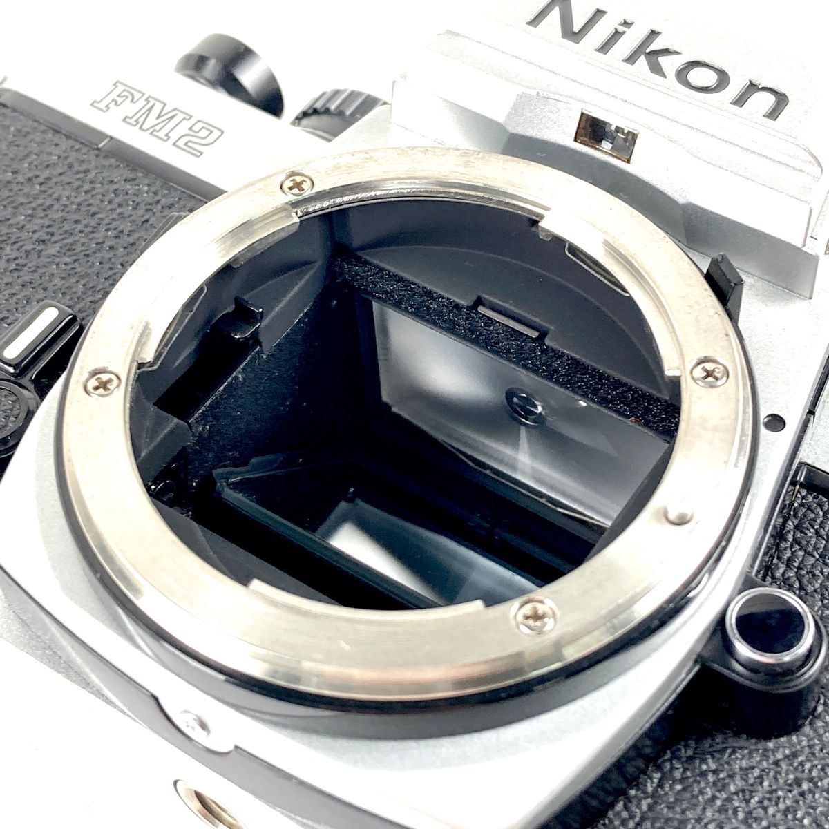 ニコン Nikon NEW FM2 シルバー + Ai-S NIKKOR 50mm F1.8 フィルム 