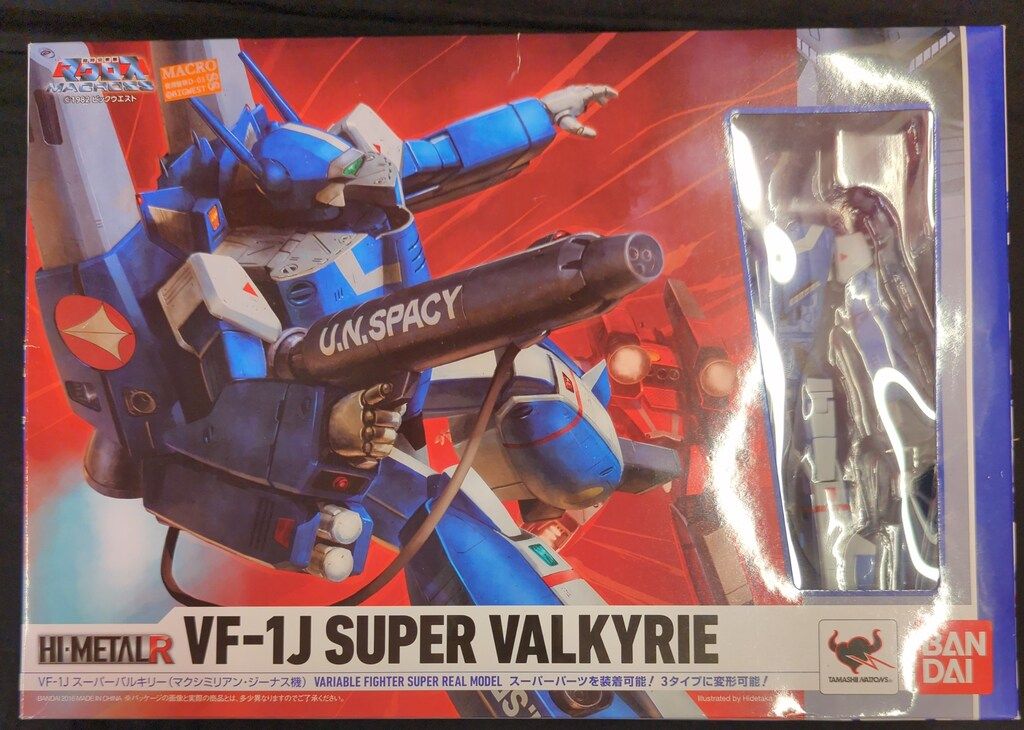バンダイ HI-METAL R VF-1J スーパーバルキリー マクシミリアン ジーナス機