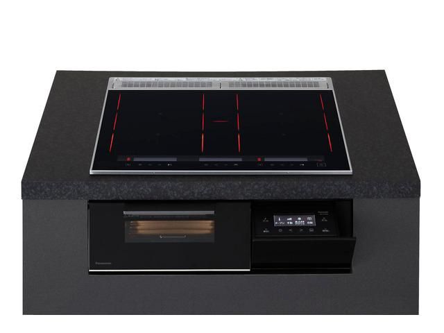 4営業日で発送 KZCS16FK ビルトインIHクッキングヒーター 同等品 KZ-S1F6K ジェットブラック KZ-CS16FK 3口IH