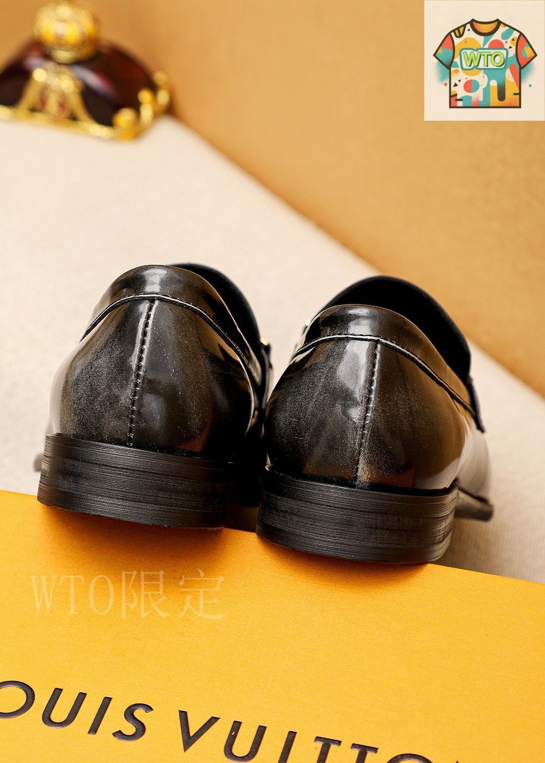 ルイヴィトン＊メンズ用靴(26cm)＊ LOUIS VUITTON ルイ・ヴィトン カジュアルレザーシューズ26-BN62