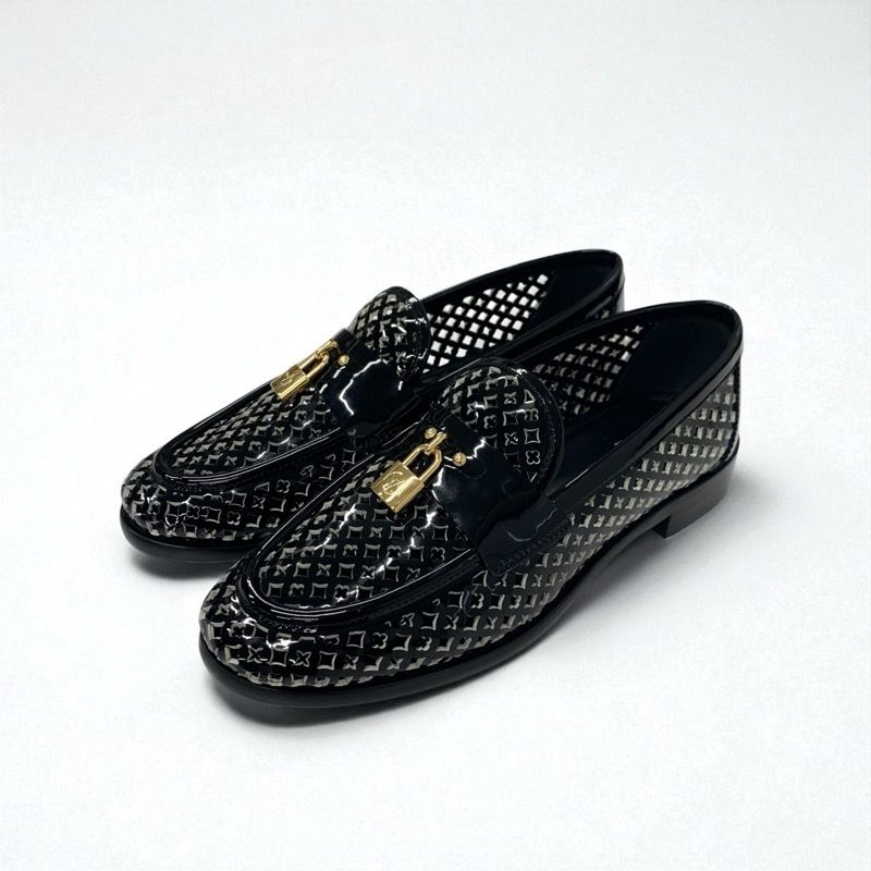 ルイヴィトン ローファー 23センチ モノグラム LOUIS VUITTON（ルイ・ヴィトン） 革靴 レディース ブランド