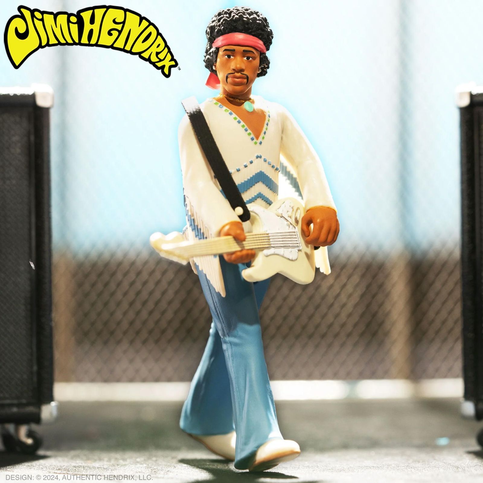 ジミ ヘンドリックス Re Action フィギュア Jimi Hendrix (Festival) SUPER7 TOY - メルカリ