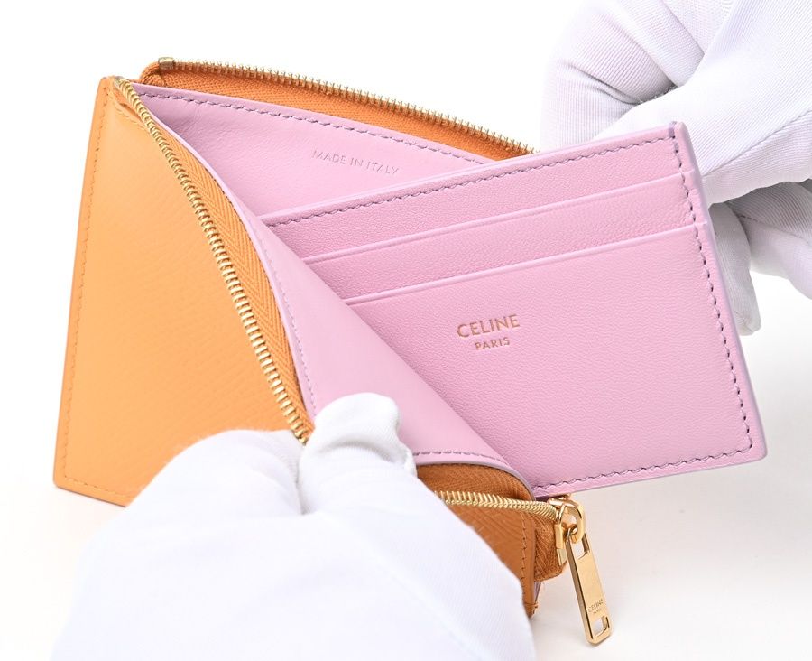 セリーヌ / CELINE L字ファスナー カードホルダー付きコイン