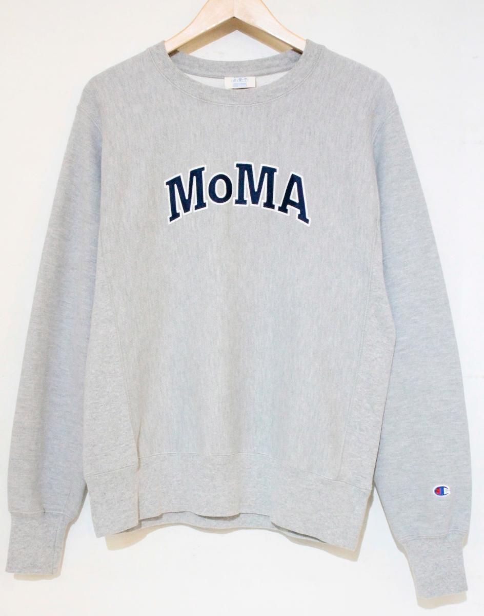 CHAMPION メンズスウェット S CHAMPION×MOMA|Reverse Weave SWEAT|S|グレー 灰