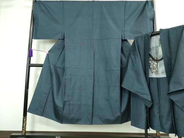 平和屋着物 上 男性 本場大島紬 アンサンブル 100亀甲 総詰め ♥ DZAA8527kh5