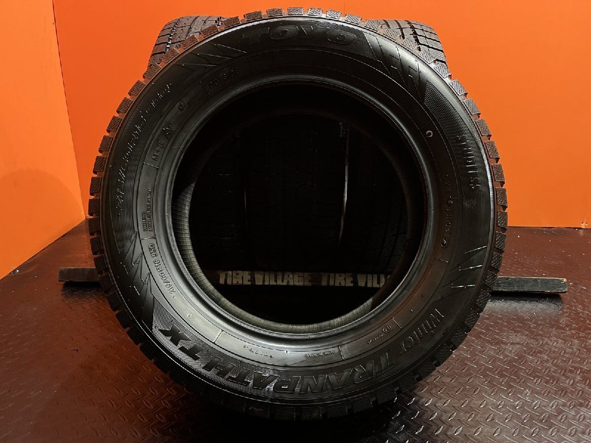 走行短め TOYO winter TRANPATH TX 215/60R16 16インチ スタッドレス 4