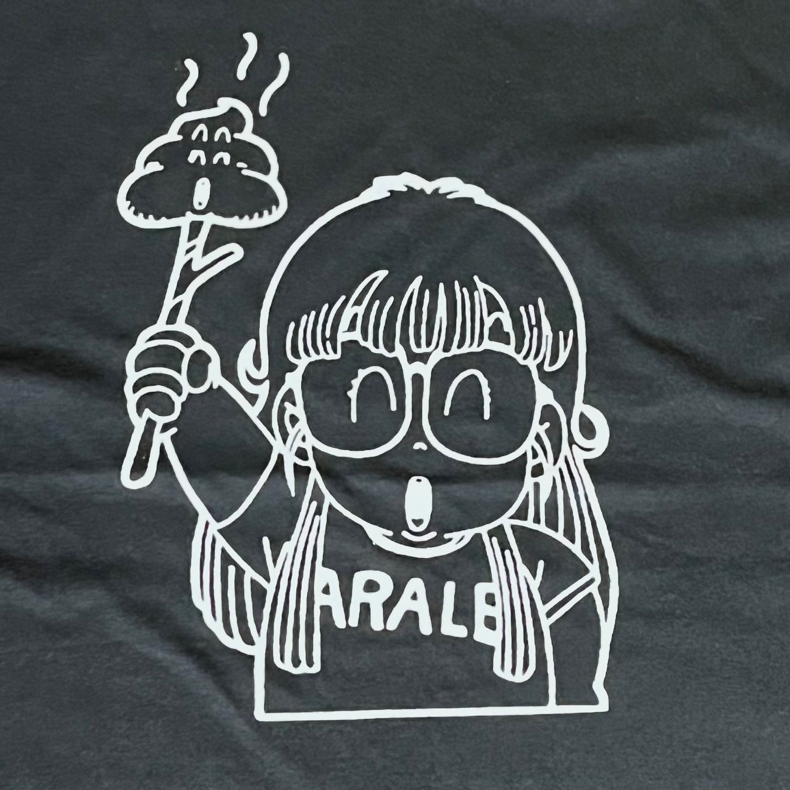 ドクタースランプアラレちゃん・Tシャツ・黒